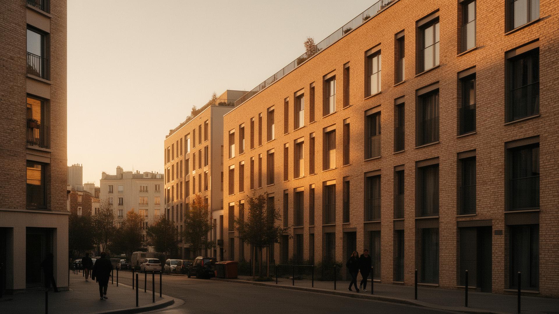 Résidence contemporaine pour salariés en cœur de ville